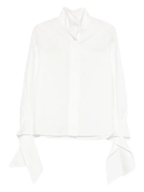 Raquel Diniz Elea tied-cuff shirt