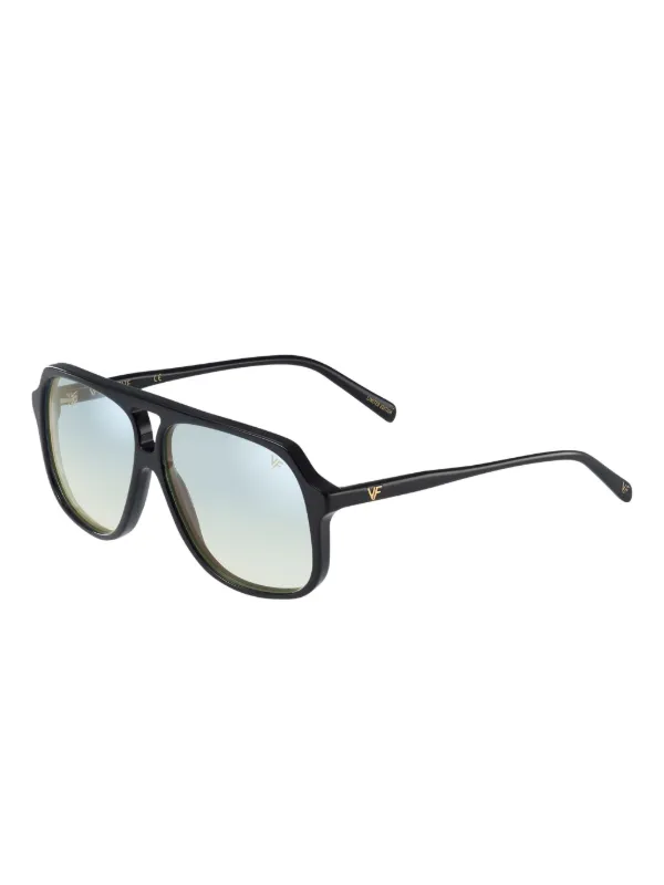 Vintage Frames Company King Size Sunglasses | Black | FARFETCH ZA