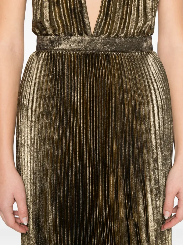 L'IDE Moderniste Gown | Gold | FARFETCH