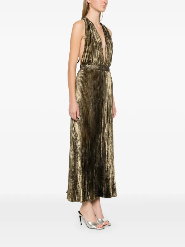 L'IDE Moderniste Gown | Gold | FARFETCH