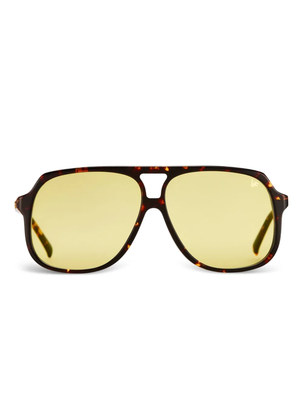 Vintage Frames Company lentes de sol King Size | marrón | Image 1