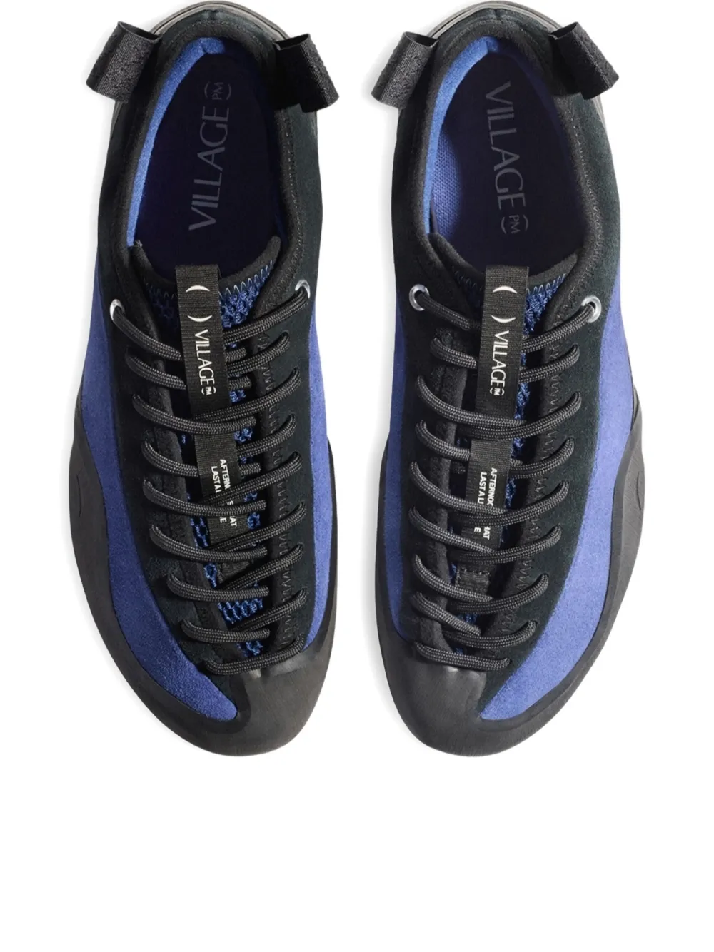 Village Pm 1pm Lace-up Sneakers In Blue