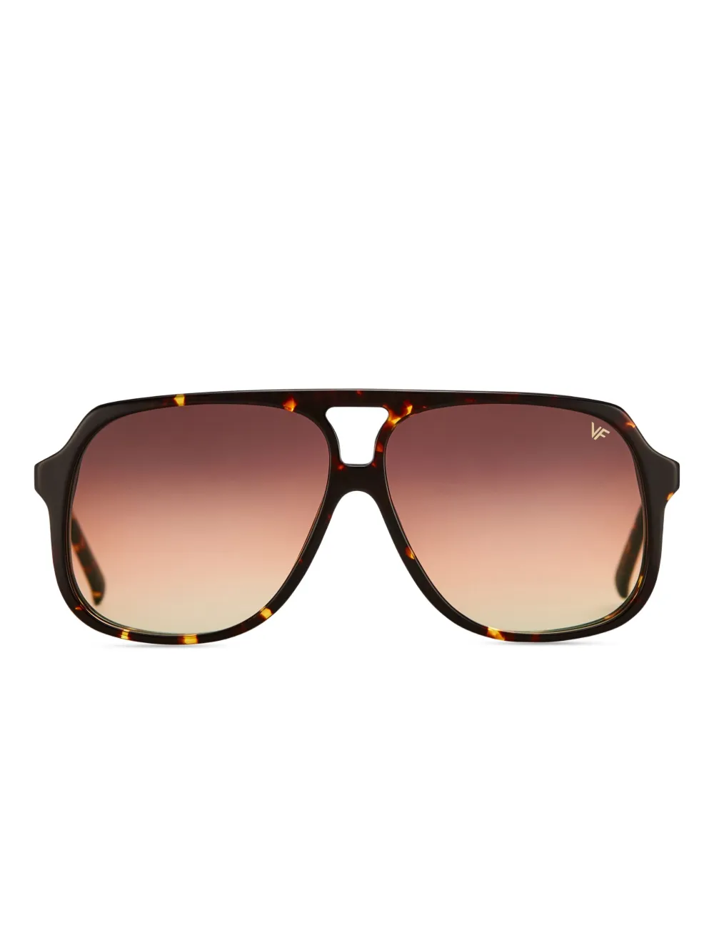 Vintage Frames Company King Size sunglasses | Brown | Image 1