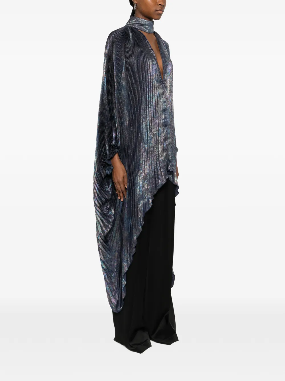  L'idée Empress V-neck Top - Blue 