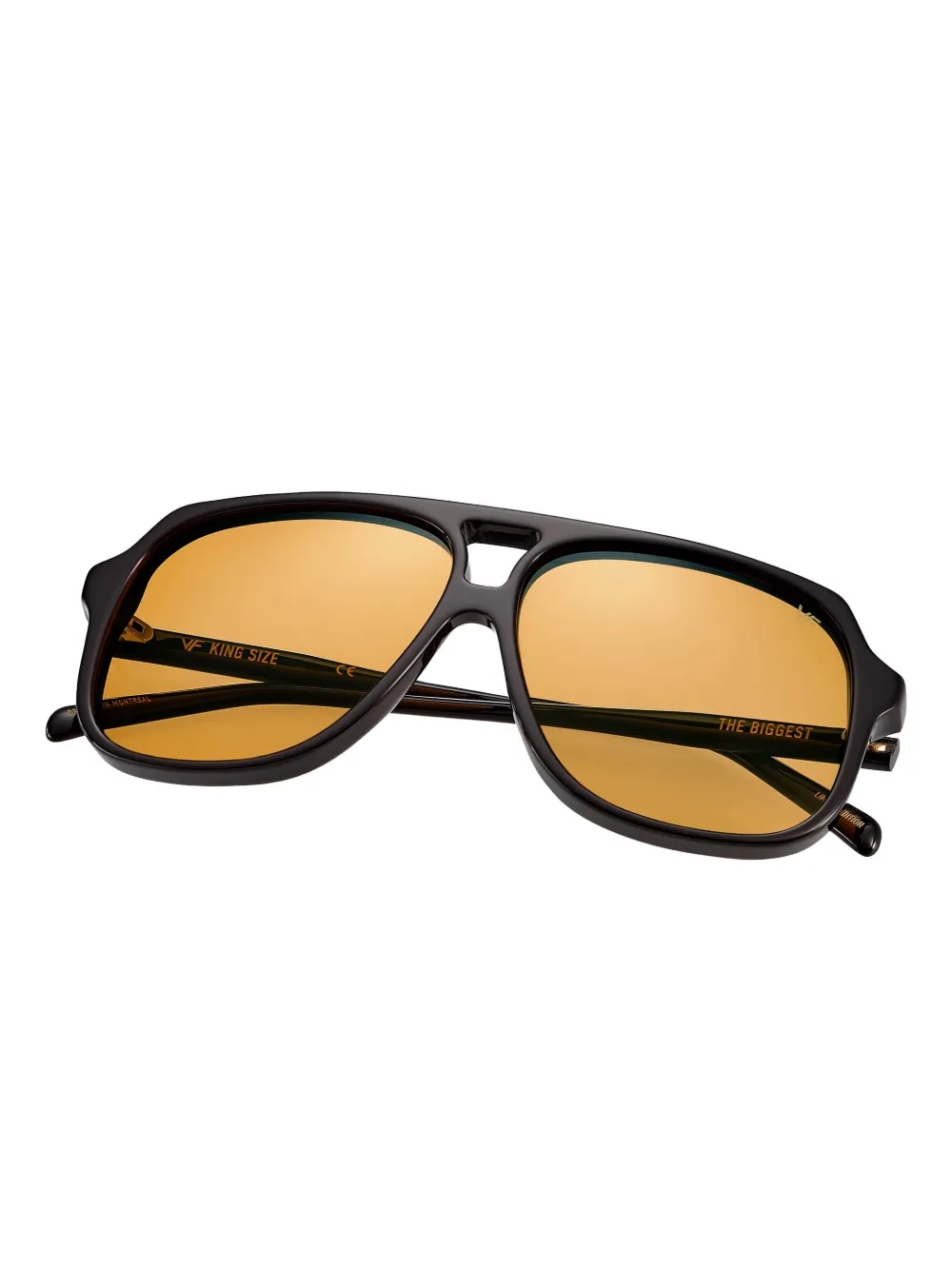 Vintage Frames Company King Size Sunglasses In Black