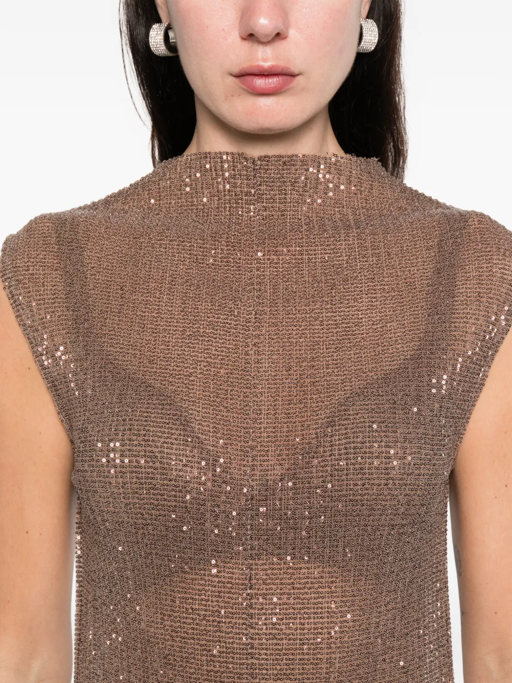 L'idée Dirty Martini Maxi Dress In Brown