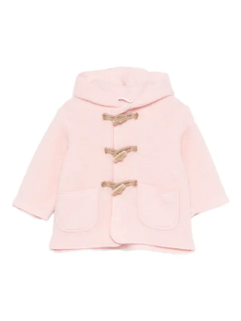 Il Gufo Montgomery teddy fleece coat