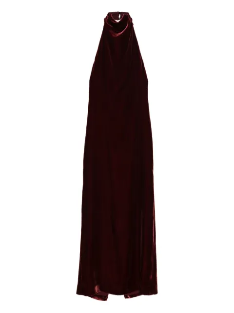 Raquel Diniz Myra halterneck maxi dress