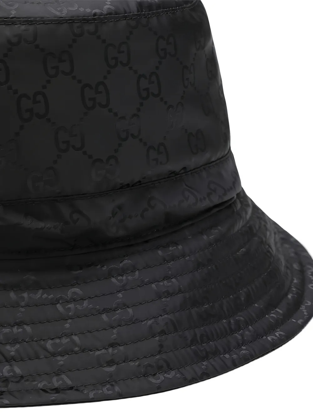 Gucci Omkeerbare hoed met GG monogram gesp Blauw