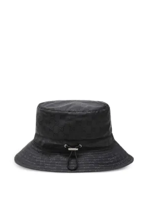 Gucci GG モノグラム キャップ | ブラック | FARFETCH JP