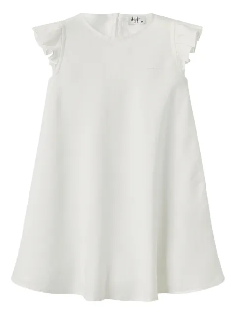 Il Gufo vestido manga corta con volantes