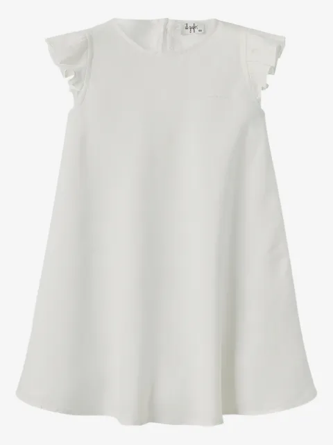 Il Gufo ruffled short-sleeve dress