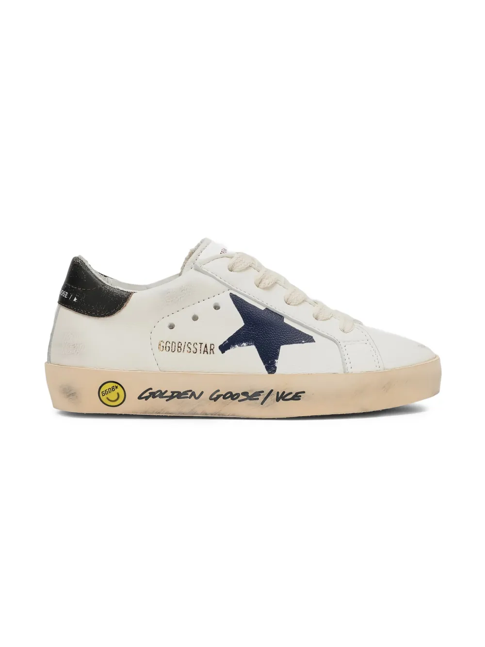 Golden Goose Kids Star Low Super Star sneakers - Wit