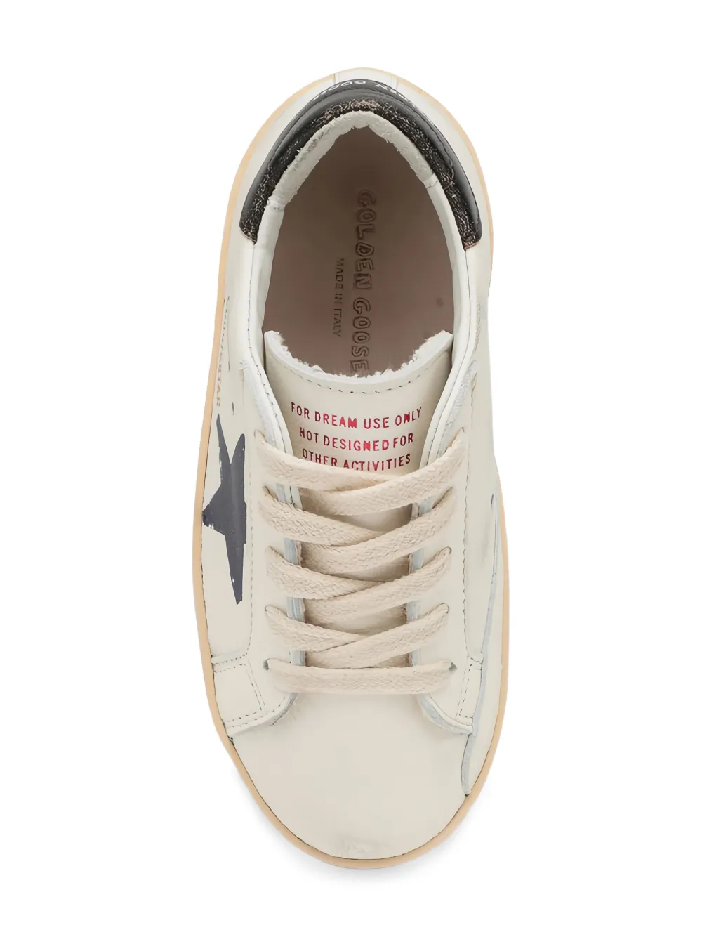 Golden Goose Kids Star Low Super Star sneakers Wit