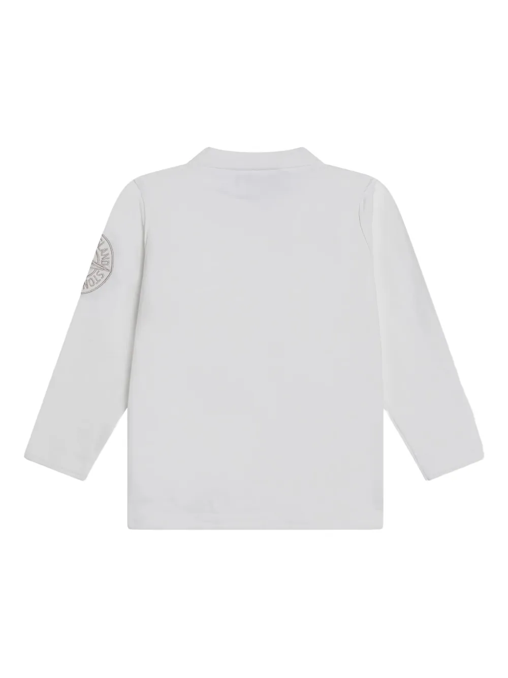 Stone Island Junior top con cuello redondo | Playeras | Image 2