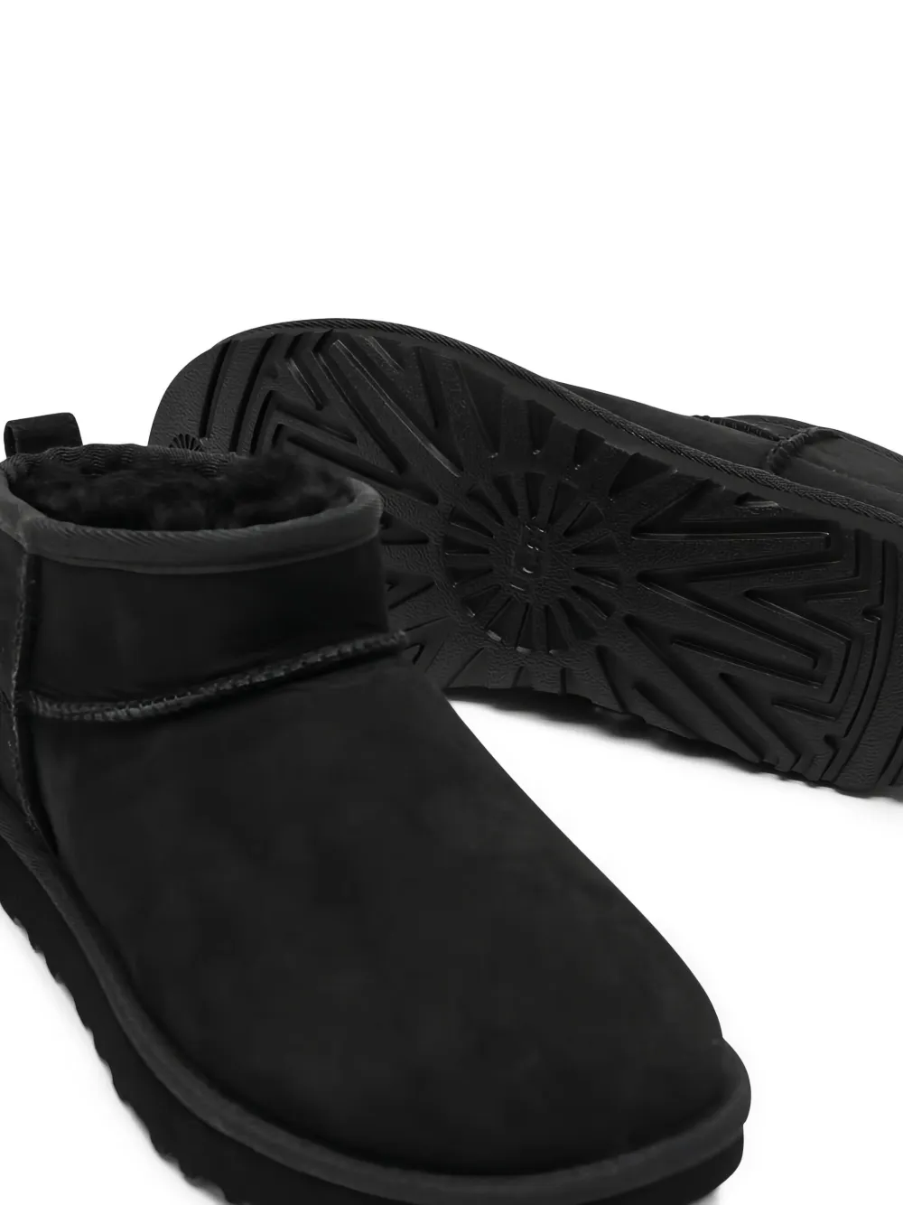 Ugg Pull-tab Low Stivale Boots In Black