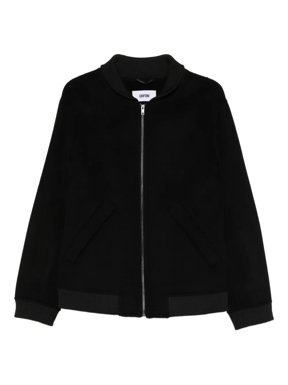 Grifoni chaqueta bómber con cremallera | negro | Image 1