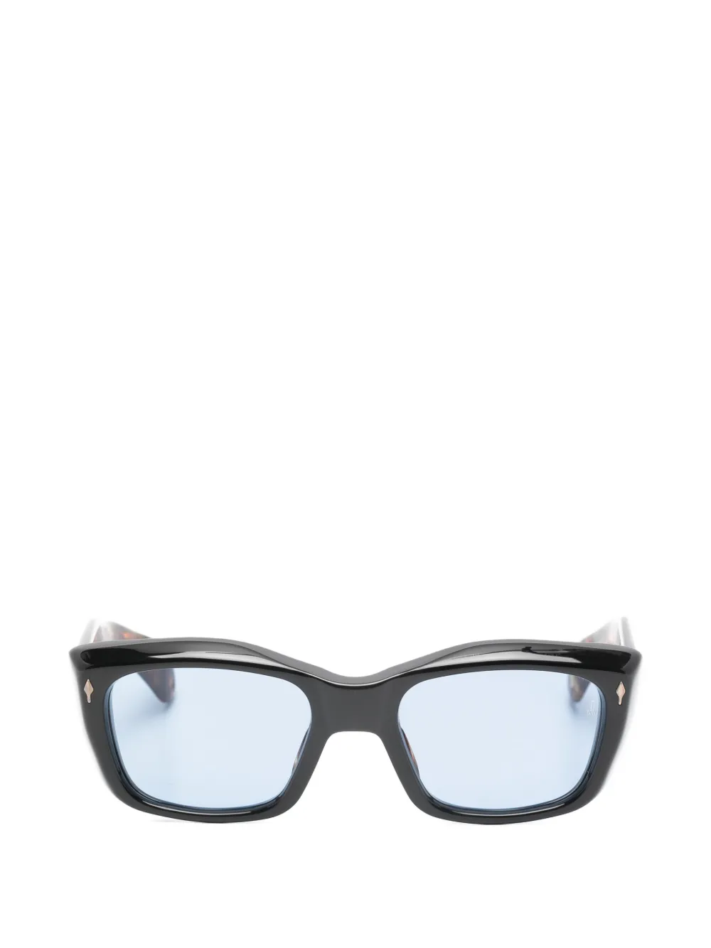 Jacques Marie Mage square-frame sunglasses - Nero
