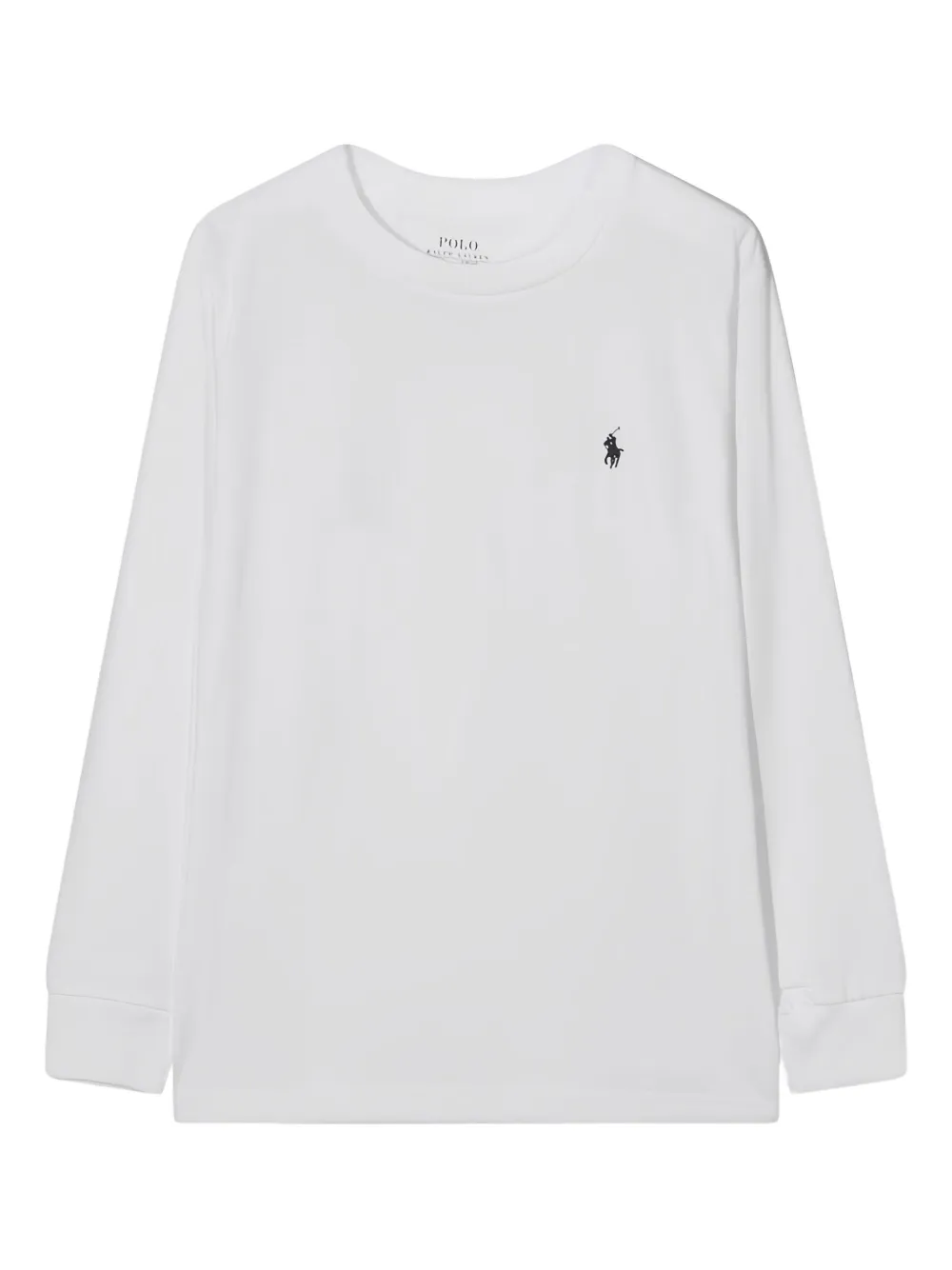 POLO RALPH LAUREN KIDS ロングTシャツ - ホワイト POLO RALPH LAUREN KIDS ロングTシャツ - ホワイト