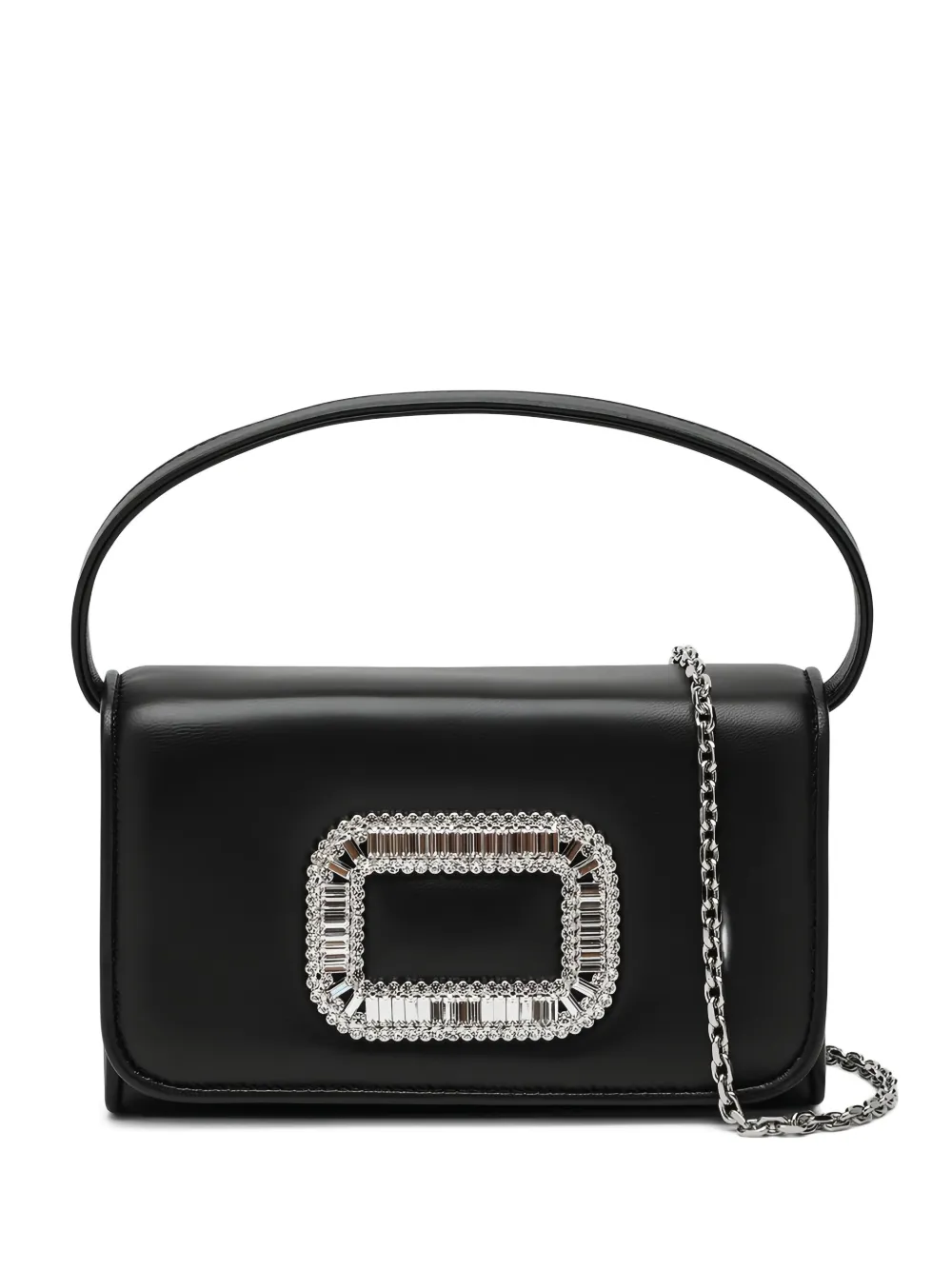 Roger Vivier micro Pilgrim tote bag | Black | Image 1