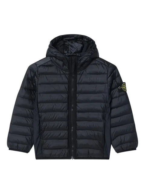 Stone Island Junior hooded padded jacket