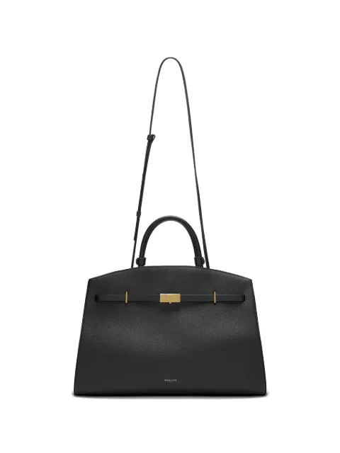 DeMellier petit sac cabas Hudson en cuir grainé