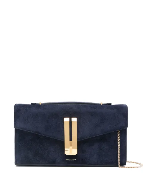 DeMellier Vancouver suede clutch bag