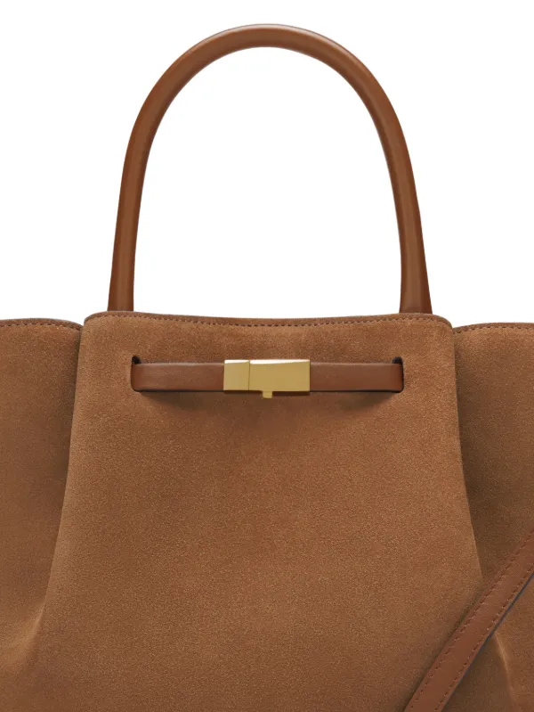DeMellier Bolsa Tote The Midi New York | Marrom | FARFETCH BR