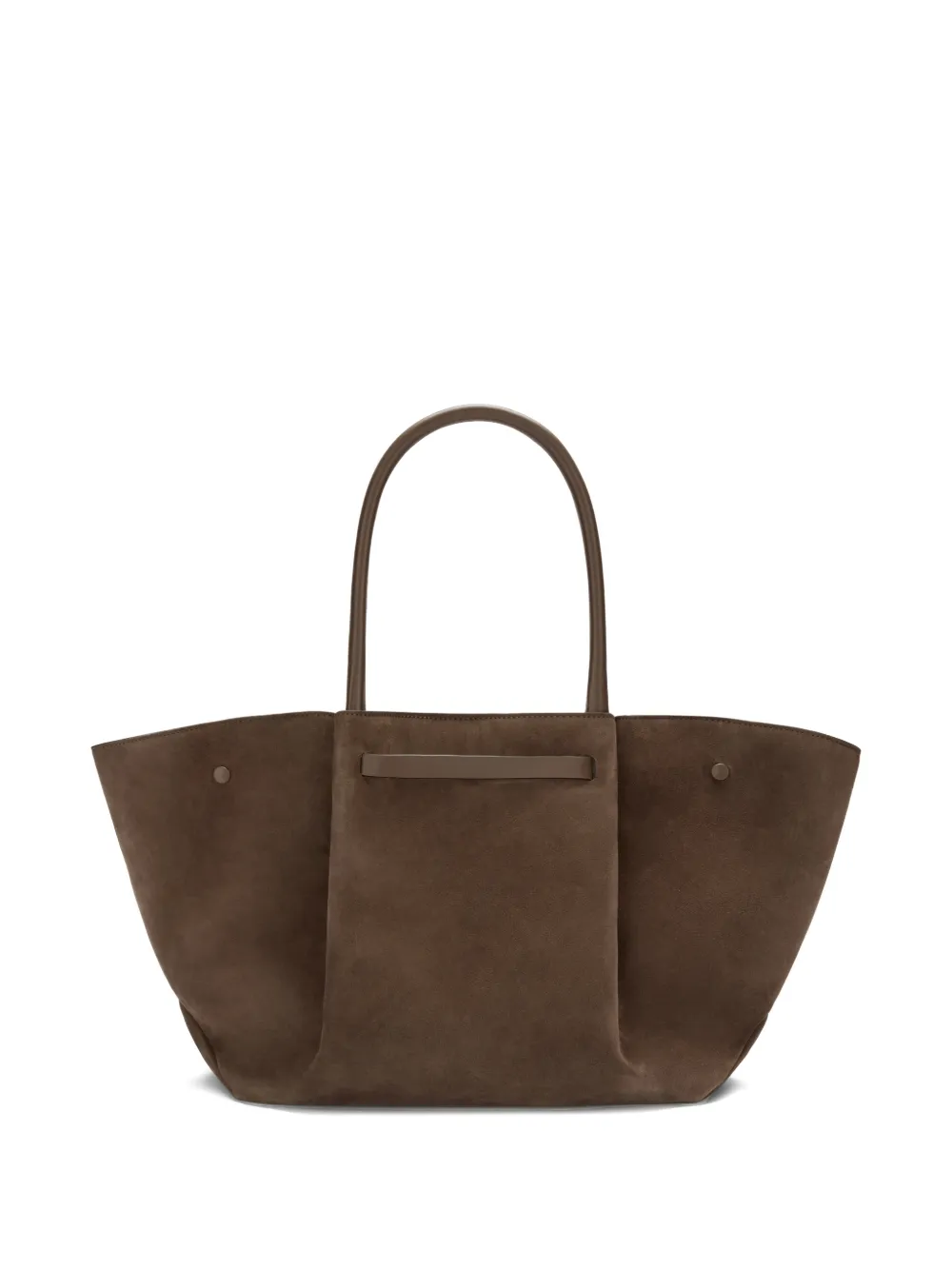 DeMellier The New York leren shopper - Bruin