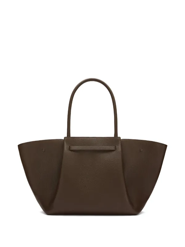 DeMellier Large The New York Leather Tote Bag | Brown | FARFETCH