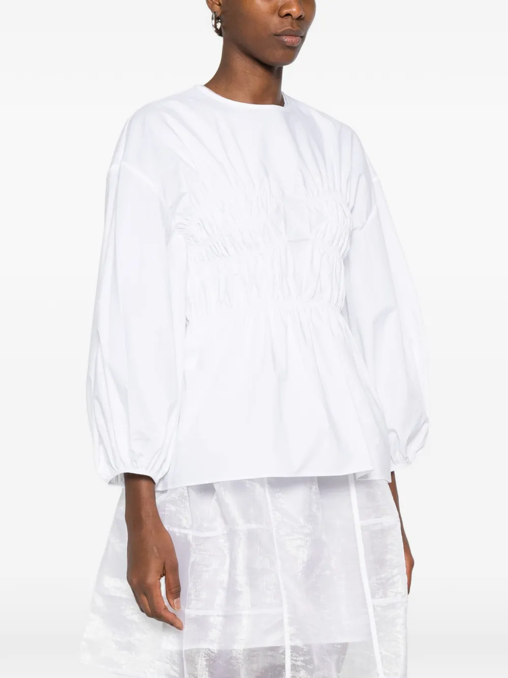 Cecilie Bahnsen Camryn top Wit