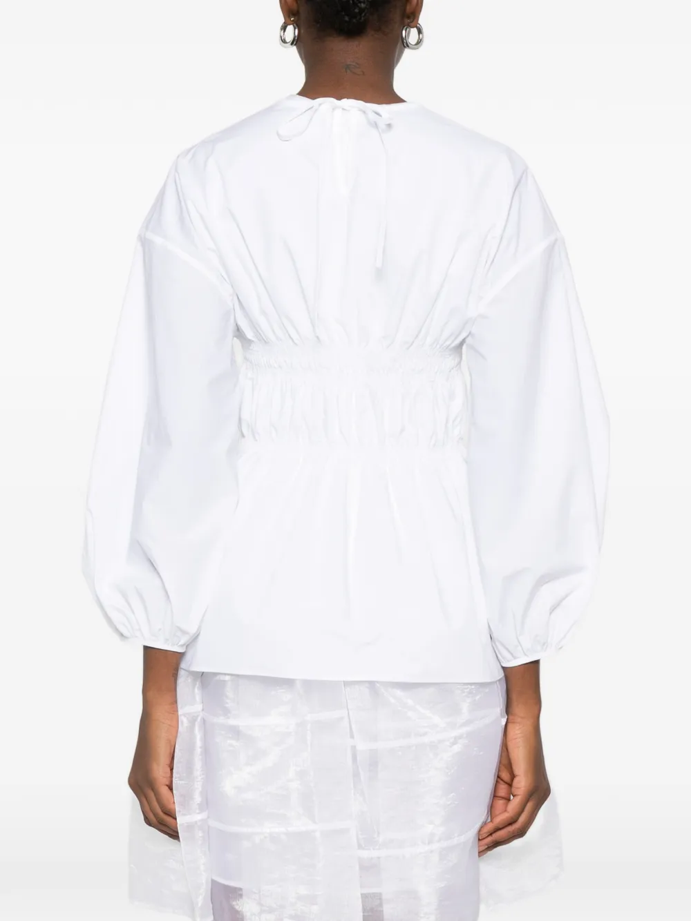 Cecilie Bahnsen Camryn top Wit