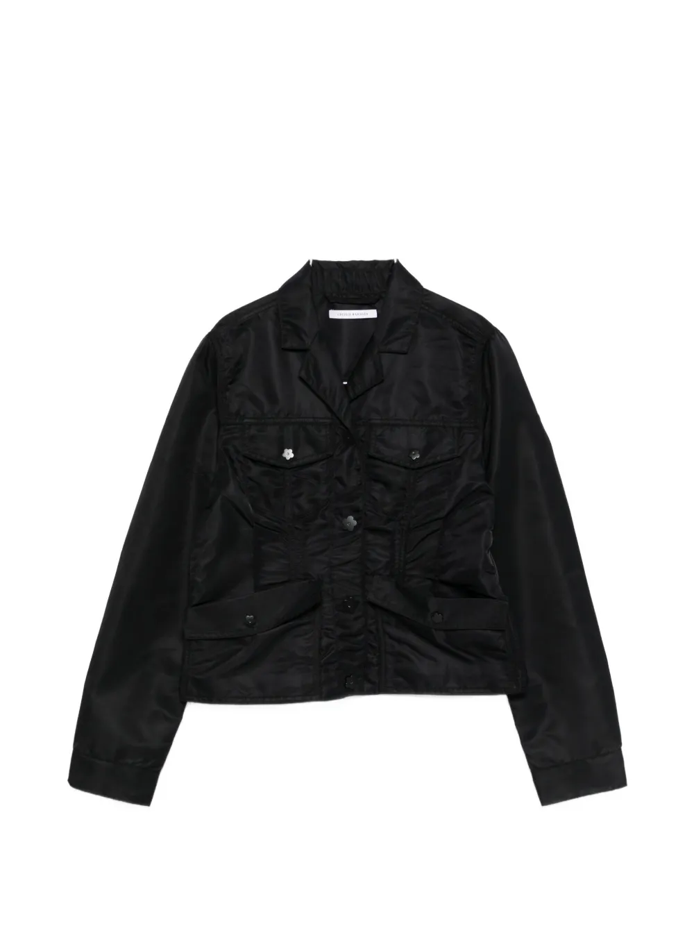 Cecilie Bahnsen Clover single-breasted jacket - Nero