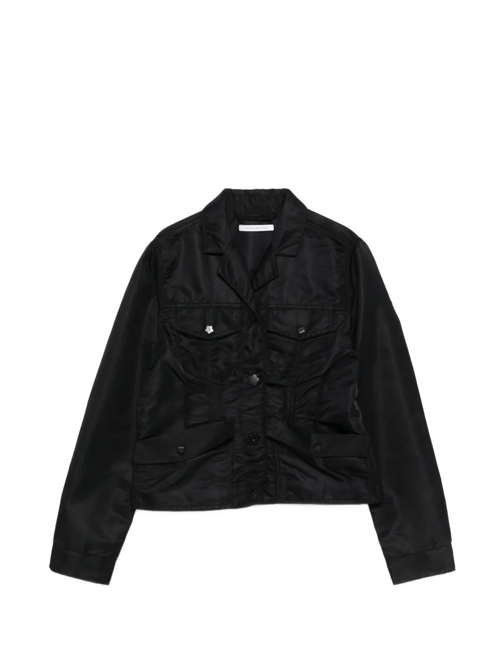 Cecilie Bahnsen Clover single-breasted jacket - Nero