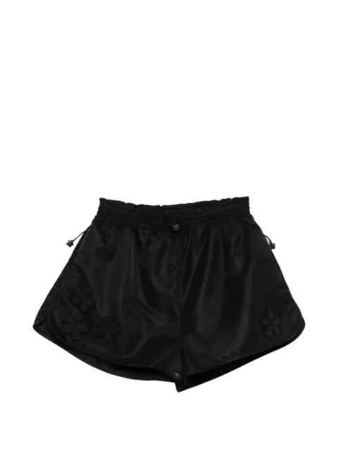 Cecilie Bahnsen Colette floral-patch shorts
