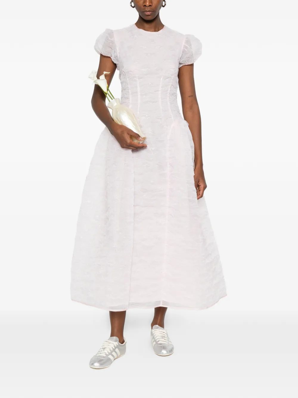 Cecilie Bahnsen Cleopatra midi-jurk - Roze