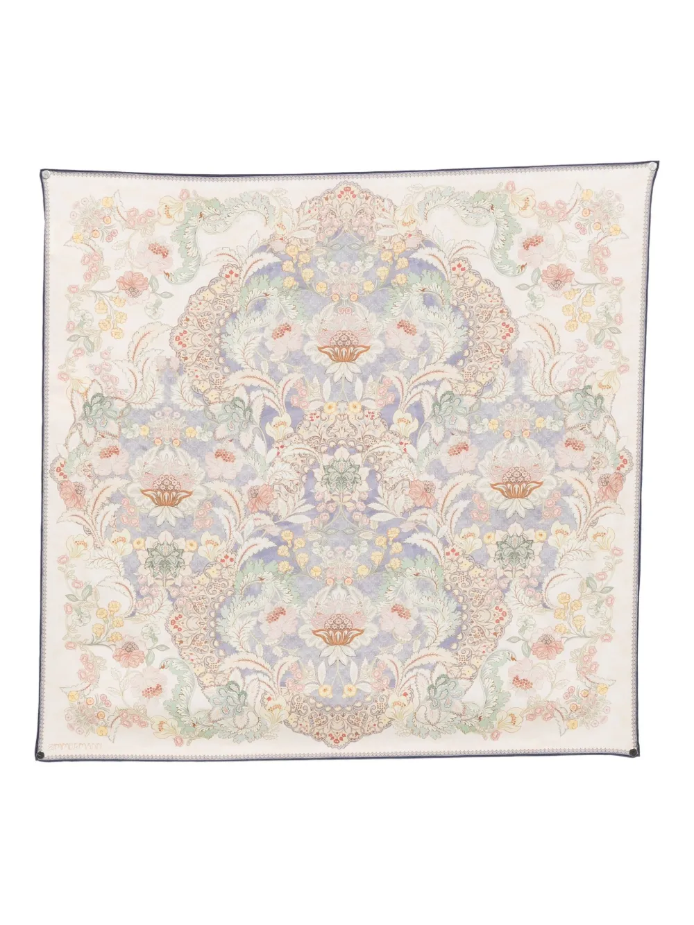 Zimmermann Printed Silk Scarf In Multi