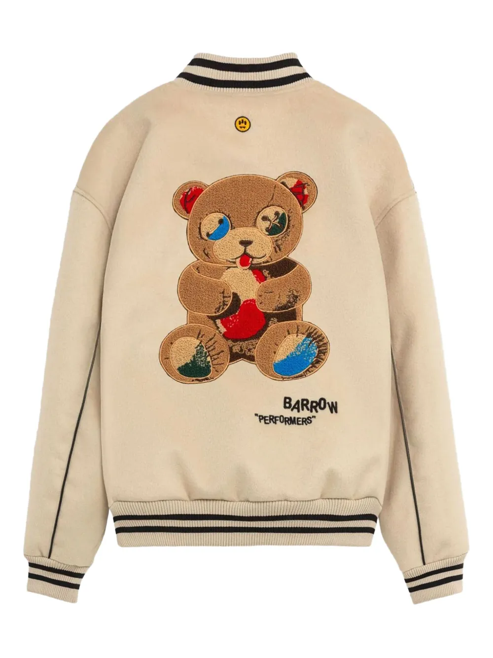BARROW Varsity teddy-appliqué bomber jacket | Chamarras bomber | Image 2