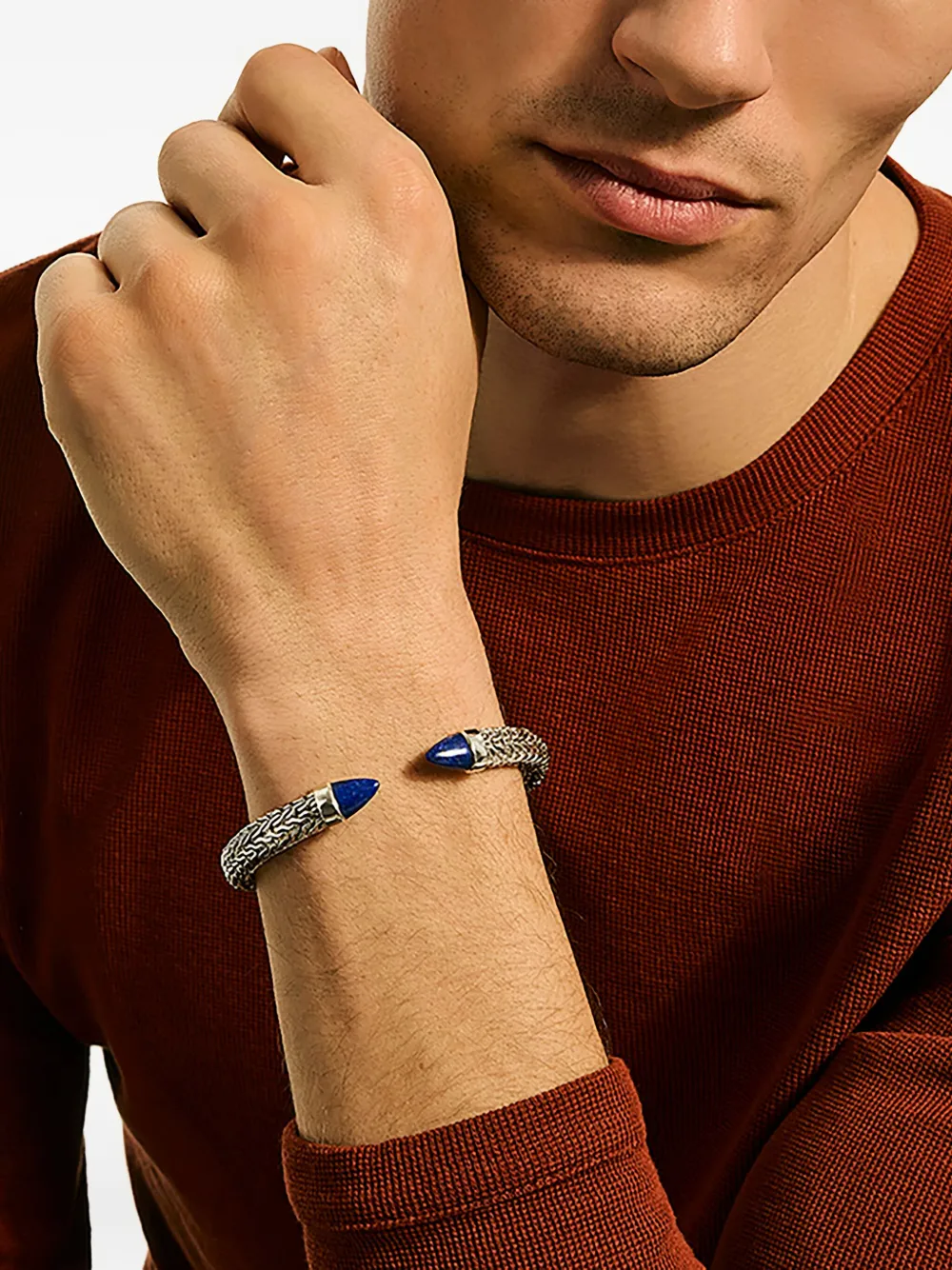 John Hardy pulsera Spear 50 Flex en plata de ley con lapislázuli | Image 2
