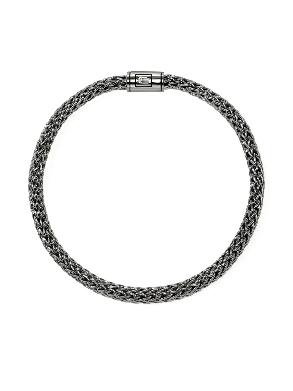 John Hardy Sterling Silver Chain Bracelet In Black