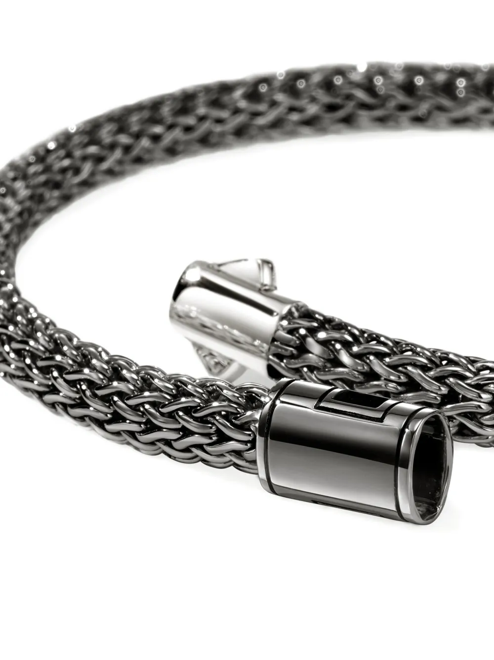 John Hardy Sterling Silver Chain Bracelet In Black