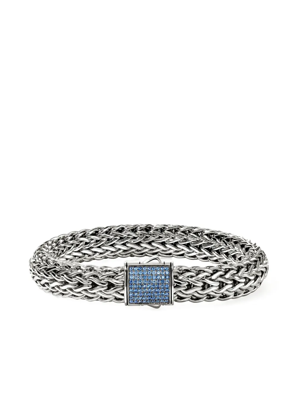 John Hardy Sterling Silver Icon Sapphire Bracelet In Metallic