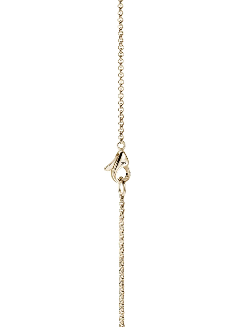 John Hardy 14k Yellow Gold Cross-embellishment Bracelet In Gold