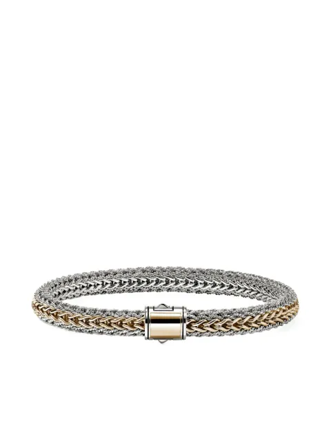 John Hardy 14K yellow gold sterling silver bracelet