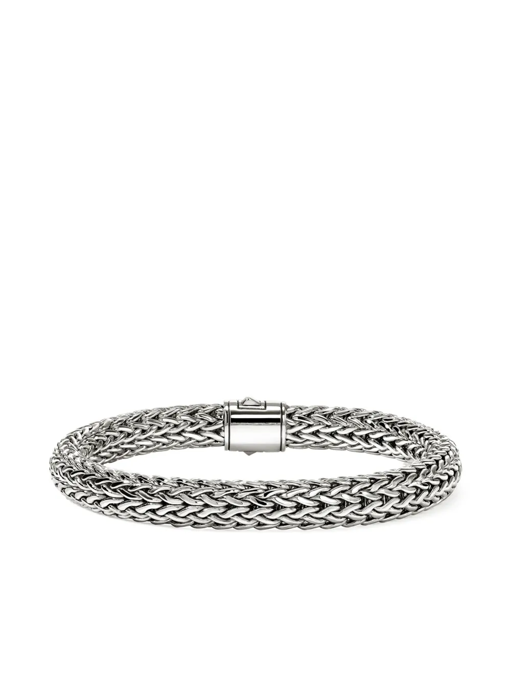 John Hardy Sterling Silver Diamond Chain Bracelet In Silver