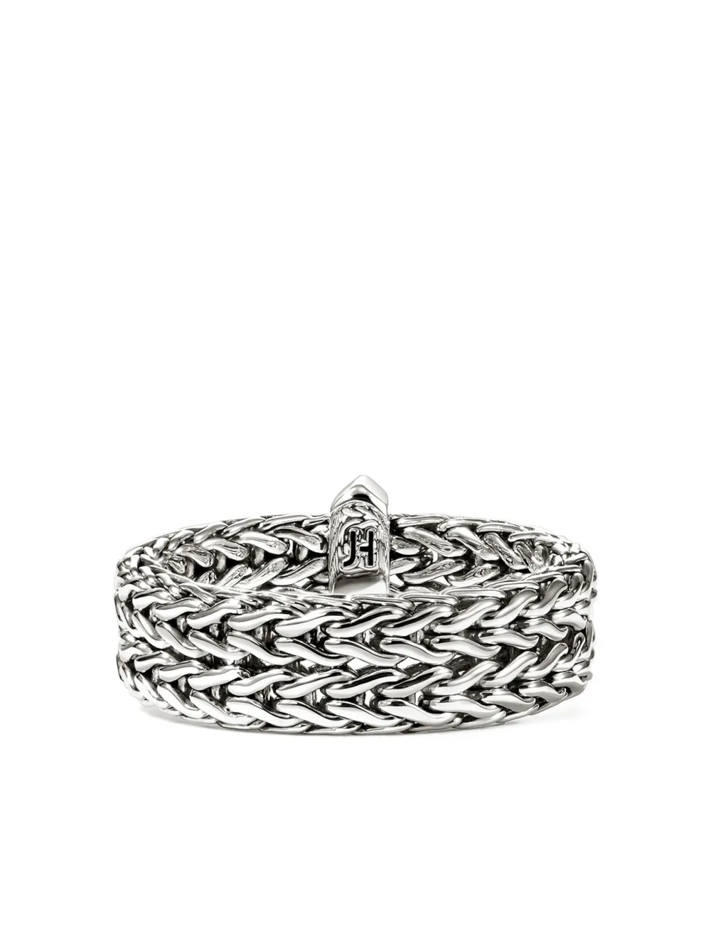 John Hardy Sterling Silver Icon Link Bar Ring In Metallic
