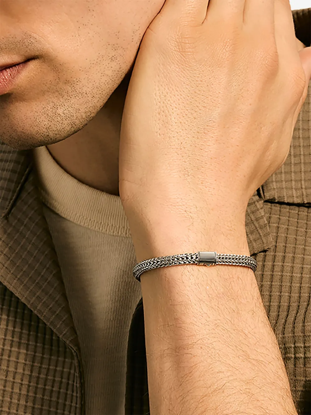 John Hardy Sterling Silver Icon Chain Bracelet In Metallic