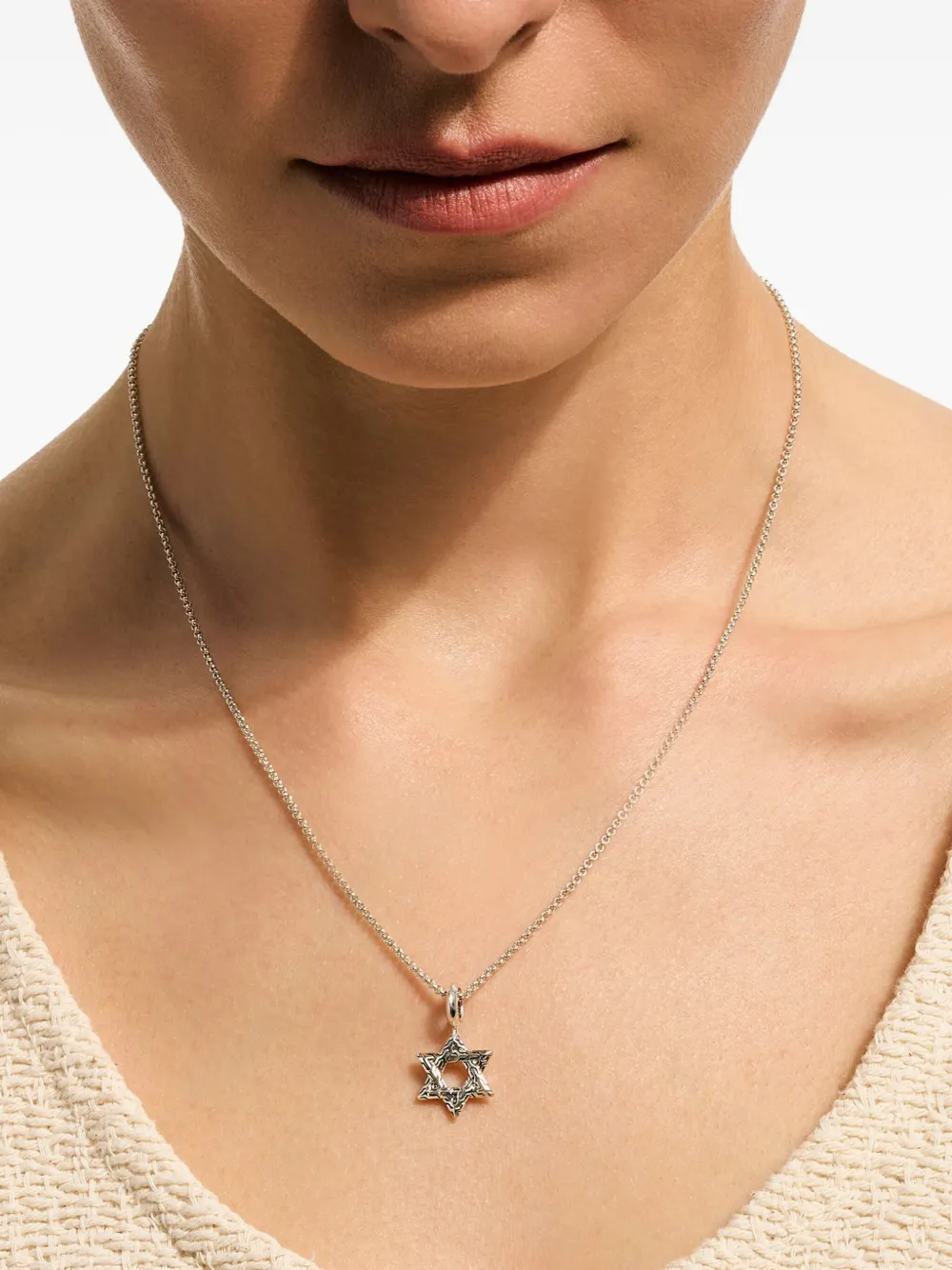 John Hardy collier JH Essential Star of David en argent sterling | Image 2