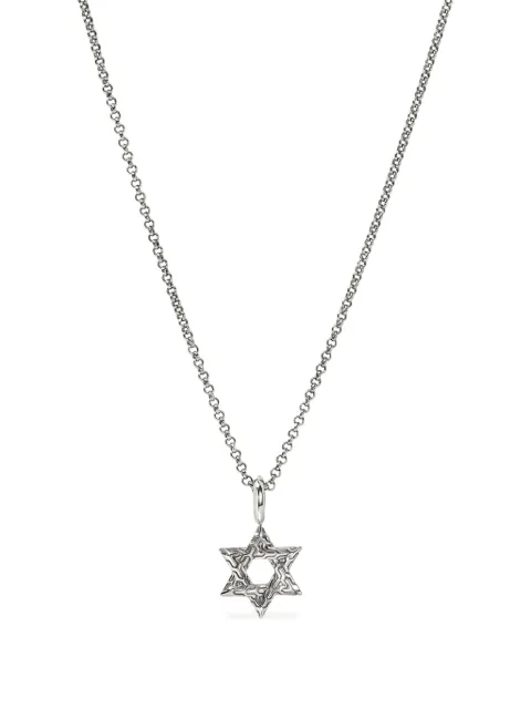 John Hardy sterling silver JH Essential Star of David necklace