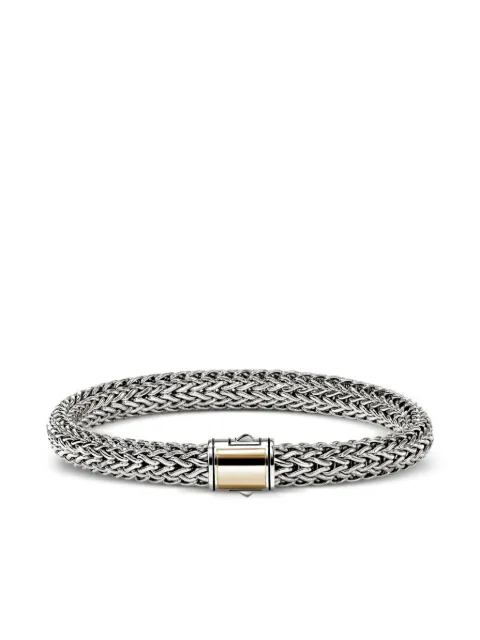 John Hardy bracelet en or 14ct et argent sterling
